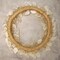 Handcrafted 19" Capiz Shell Wreath - Handmade Christmas Gift - Holiday Tree